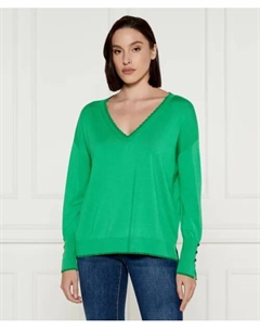 Свитер Regular fit, зеленый Liu jo