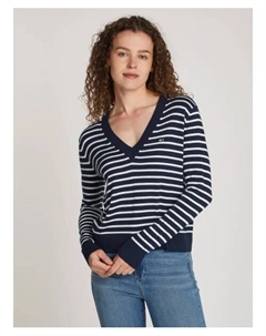 Необходимый свитер Regular fit, синий Tommy jeans