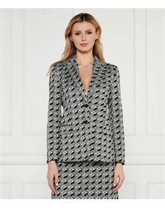 Элегантная куртка Aubea Regular fit, черный Hugo