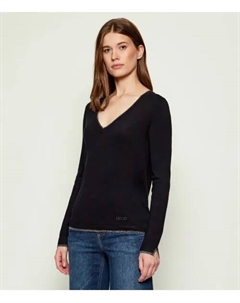 Свитер Slim fit, черный Liu jo