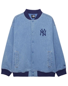 Пуховик унисекс джинсово-синий, Denim Blue New era