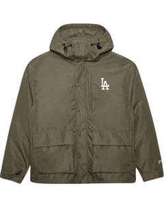 Пуховик MLB FW24 унисекс оливковый, Olive Green New era