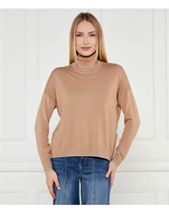 Закрытая водолазка Regular fit, бежевый Liu jo