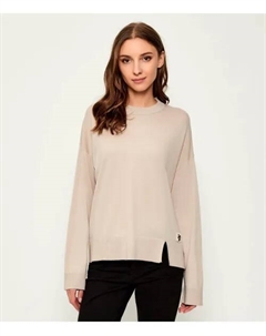 Свитер Regular fit, бежевый Liu jo