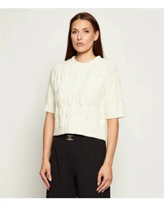 Свитер Regular fit, бежевый Liu jo