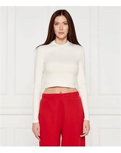 Блузка Дафиломена Cropped fit, бежевый Hugo