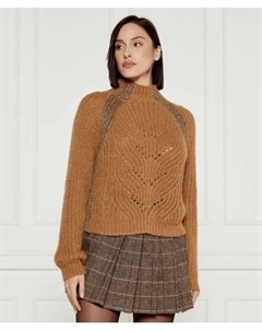 Свитер Loose fit, коричневый Liu jo