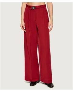 Брюки Relaxed fit, красный Liu jo