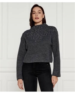 Свитер Regular fit, серый Liu jo