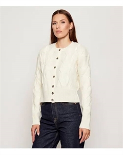 Кардиган Regular fit, бежевый Liu jo