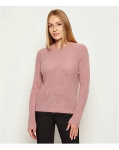 Шерстяной свитер Regular fit, розовый Liu jo