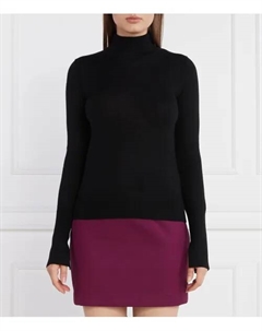 Шерстяная водолазка Slim fit, черный Patrizia pepe