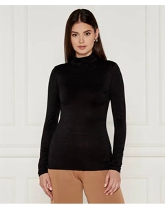 Водолазка Делайна Regular fit, черный Hugo