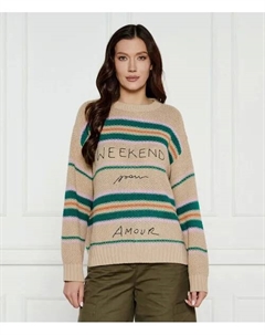Свитер Ангус Oversize fit, бежевый Weekend max mara