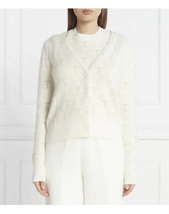 Кардиган Regular fit, белый Twinset