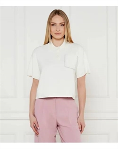 Свитер Loose fit, белый Liu jo