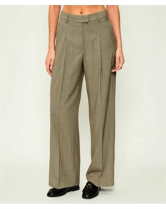 Брюки Relaxed fit, зеленый Liu jo