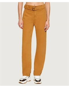 Брюки Relaxed fit, бежевый Liu jo