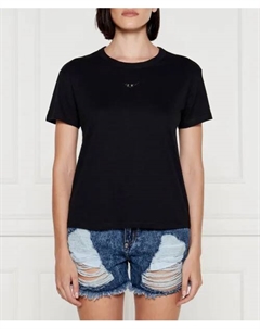 Футболка со стразами «Крылья Марты» Regular fit, черный Zadig&voltaire