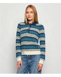 Свитер Regular fit, синий Liu jo