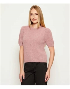 Шерстяной свитер Regular fit, розовый Liu jo