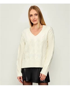 Свитер Relaxed fit, бежевый Liu jo