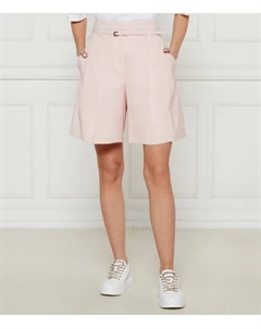 Шерстяные шорты Taleda Regular fit, розовый Boss