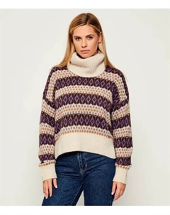 Водолазка Relaxed fit, мультиколор Liu jo