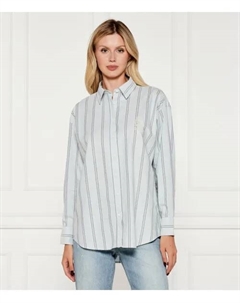 Рубашка Oversize fit, синий Guess jeans