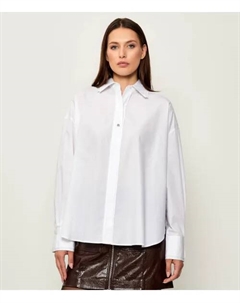 Очаровательная рубашка Loose fit, белый Hugo