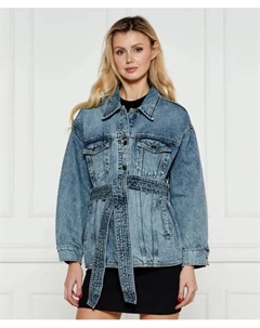 Джинсовая куртка icon_1 Relaxed fit, синий Hugo