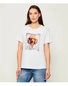 Футболка Regular fit, белый Liu jo