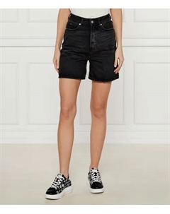 Джинсовые шорты Gelita Regular fit, черный Hugo