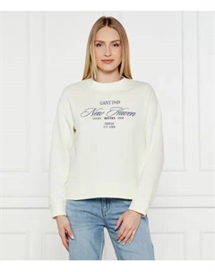 Толстовка Relaxed fit, бежевый Gant