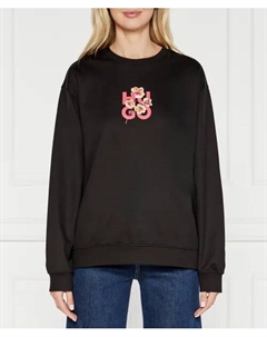 Толстовка Crew Regular fit, черный Hugo