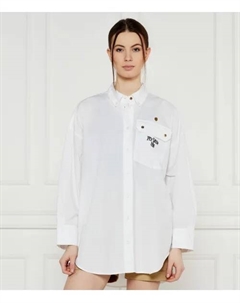 Рубашка Oversize fit, белый Aeronautica militare