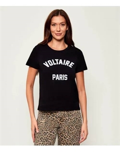 Футболка Алис Relaxed fit, черный Zadig&voltaire