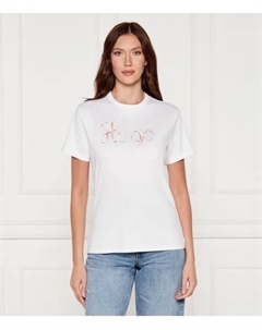 Футболка damacia_5 Regular fit, белый Hugo