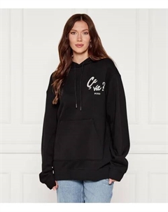 Толстовка dejandra_2 Relaxed fit, черный Hugo