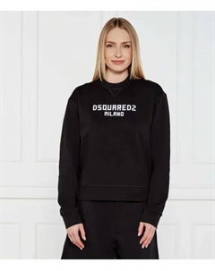 Толстовка Relaxed fit, черный Dsquared2