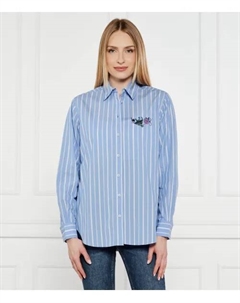 Рубашка cam_dont do it Regular fit, синий Desigual