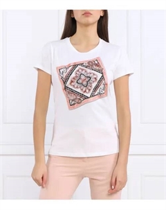 Футболка Slim fit, белый Liu jo