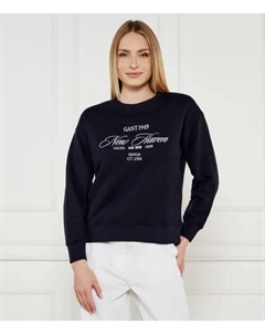 Толстовка Relaxed fit, синий Gant