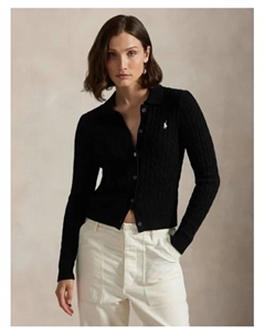 Кардиган Slim fit, черный Polo ralph lauren