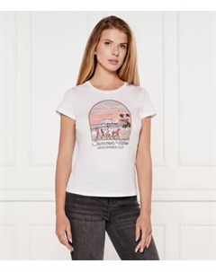 Футболка Regular fit, белый Liu jo