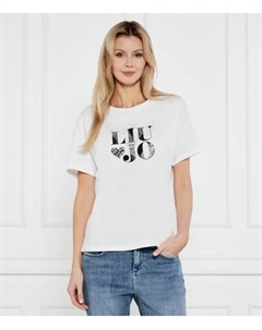 Футболка Regular fit, белый Liu jo