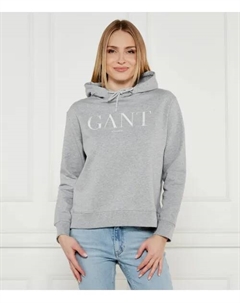 Толстовка Regular fit, серый Gant