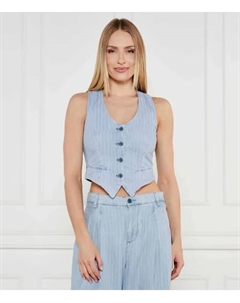 Жилет Slim fit, синий Liu jo