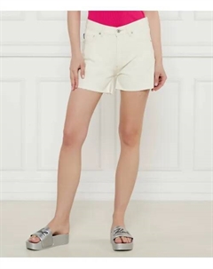 Gimusa_1_B джинсовые шорты Regular fit, бежевый Hugo blue