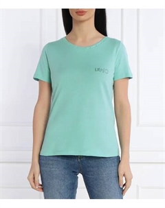 Футболка Regular fit, голубой Liu jo